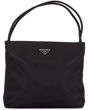 Prada Tessuto Tote Bag - Black