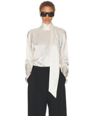 SRG Galia Silk Top - White