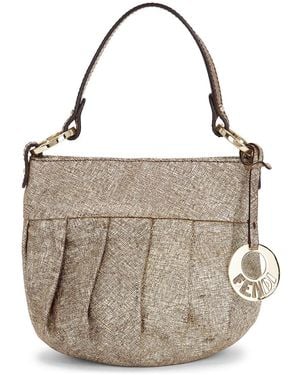 Fendi Mini Chef Shoulder Bag - Gray