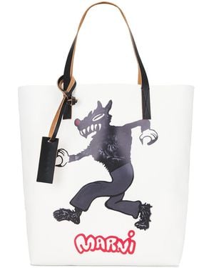 Marni Tribeca Tote - White
