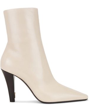Saint Laurent Jill Bootie - White
