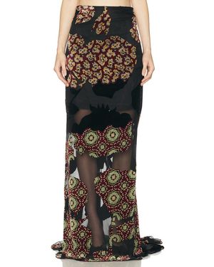 Dries Van Noten Salvix Skirt - Black