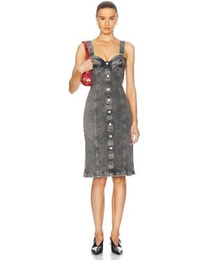 Moschino Denim Dress - Multicolor