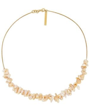 Dries Van Noten Freshwater Pearl Necklace - White