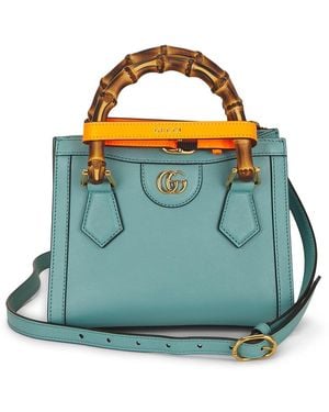 Gucci Mini Diana Tote Bag - Blue