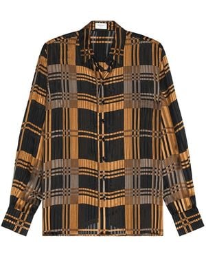Saint Laurent Long Sleeve Shirt - Multicolor