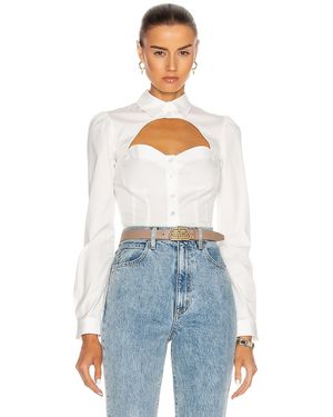 Fleur du Mal Bella Shirt - White