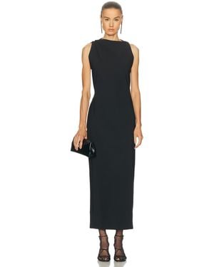 Rohe Open Back Dress - Black