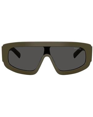 Prada Irregular Sunglasses - Green