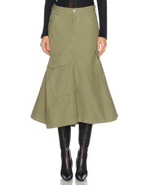 Marc Jacobs Cargo Skirt - Green