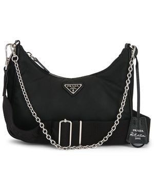 Prada Re-Edition 2005 Re-Nylon Shoulder Bag - Black