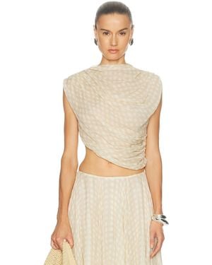 Cult Gaia Banksia Top - Natural