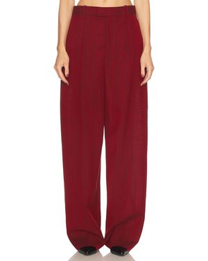 Bottega Veneta Flare Trouser - Red
