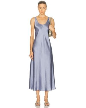 SABLYN Martine Scoop Neck Low Back Dress - Blue