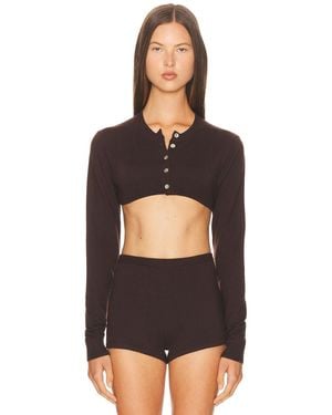Sandy Liang Chip Cardigan - Black