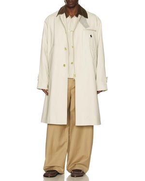 Sacai X Carhartt Wip Duck Coat - Natural