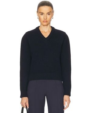 &Daughter Glenn V-Neck Sweater - Black