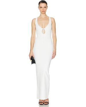 Helsa June Knit Bodysuit Dress in White | Lyst Helsa June Knit Bodysuit Dress in White | Lyst
