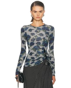 Coperni Suspended Ascii Top - Blue