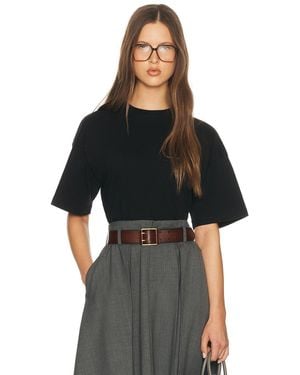 Helsa The Sculpted Tee - Black