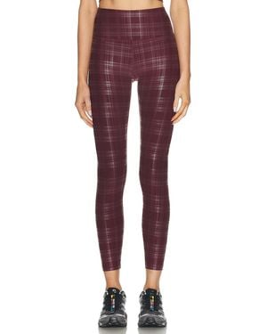 Beyond Yoga High Waisted Midi Legging - Red