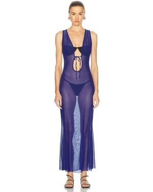 Bondeye Harper Maxi Dress - Blue