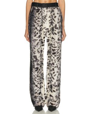 AKNVAS Barberini Fur Pant - Black