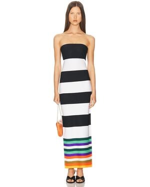 Christopher John Rogers Strapless Dress - White