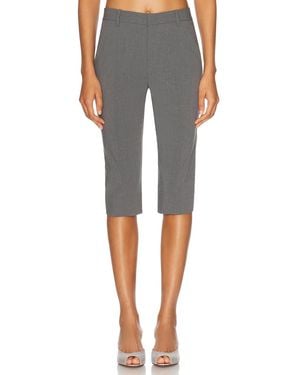 Sandy Liang Melvin Capri Pant - Gray