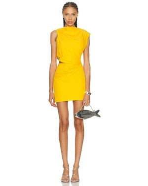 SIR. Sol Mini Dress - Yellow