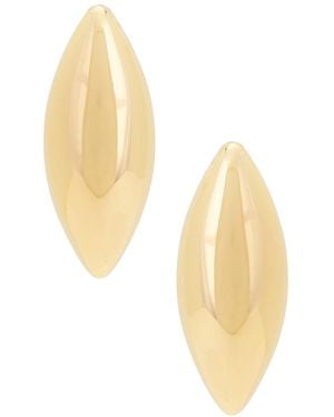 Jennifer Fisher Puffy Dagger Earrings - White