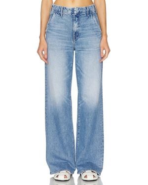 Mother The Sk8r Prep Sneak Jeans - Blue