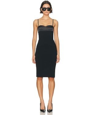 Halo Brace Bra Dress - Black