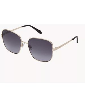 Fossil Billie Square Sunglasses - Metallic