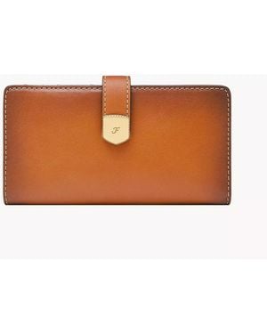 Fossil Lennox Tab Bifold - Brown