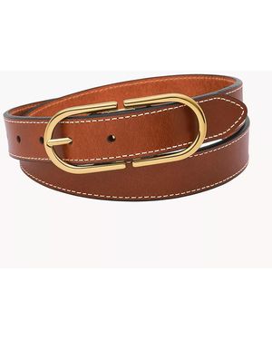 Fossil Double D-link Belt - Brown