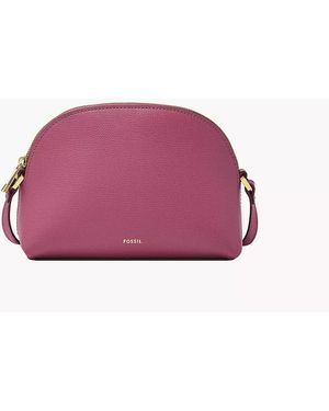 Fossil Bri Dome Crossbody - Purple