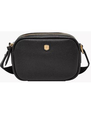 Fossil Danni Leather Crossbody Bag - Black