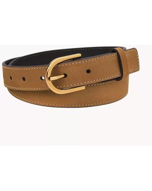 Fossil D-link Belt - Brown