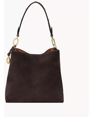 Fossil Jessie Bucket Shoulder Bag - Brown