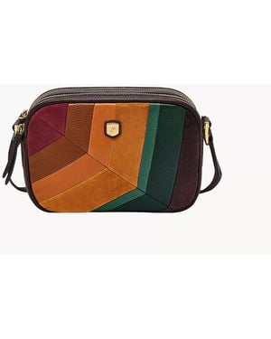 Fossil Danni Leather Crossbody Bag - Brown