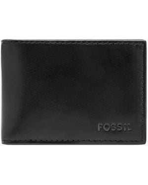 Fossil Derrick Money Clip Bifold - Black