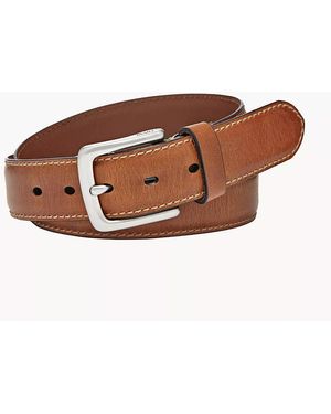 Fossil Aiden Belt - Brown