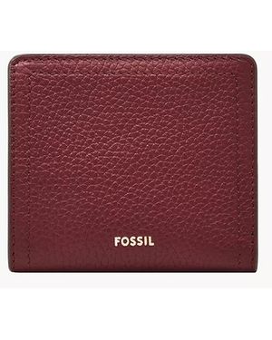 Fossil Logan Small Bifold - Purple