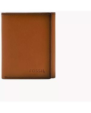 Fossil Derrick Trifold - Brown