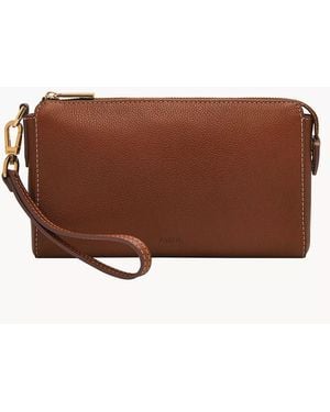 Fossil Wristlet - Brown