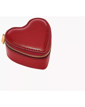 Fossil Gift Jewellery Box - Red