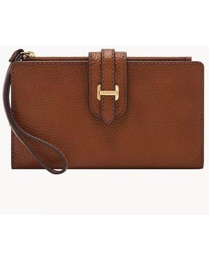 Fossil Emery Tech Wallet - Brown