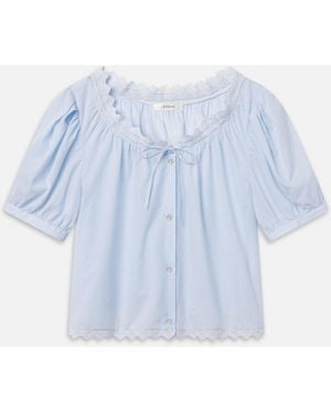 FRAME The Serene Top - Blue