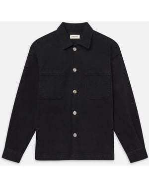 FRAME Denim Shirt Jacket - Black